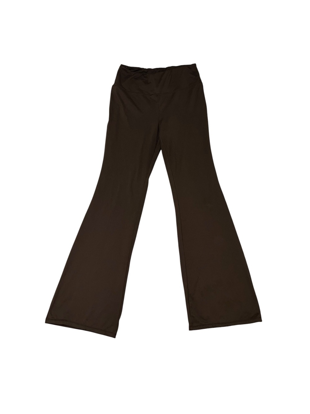 Streetwear Society Brown Flared Pants Fit Like A Medium-Large Trousers Stretchy